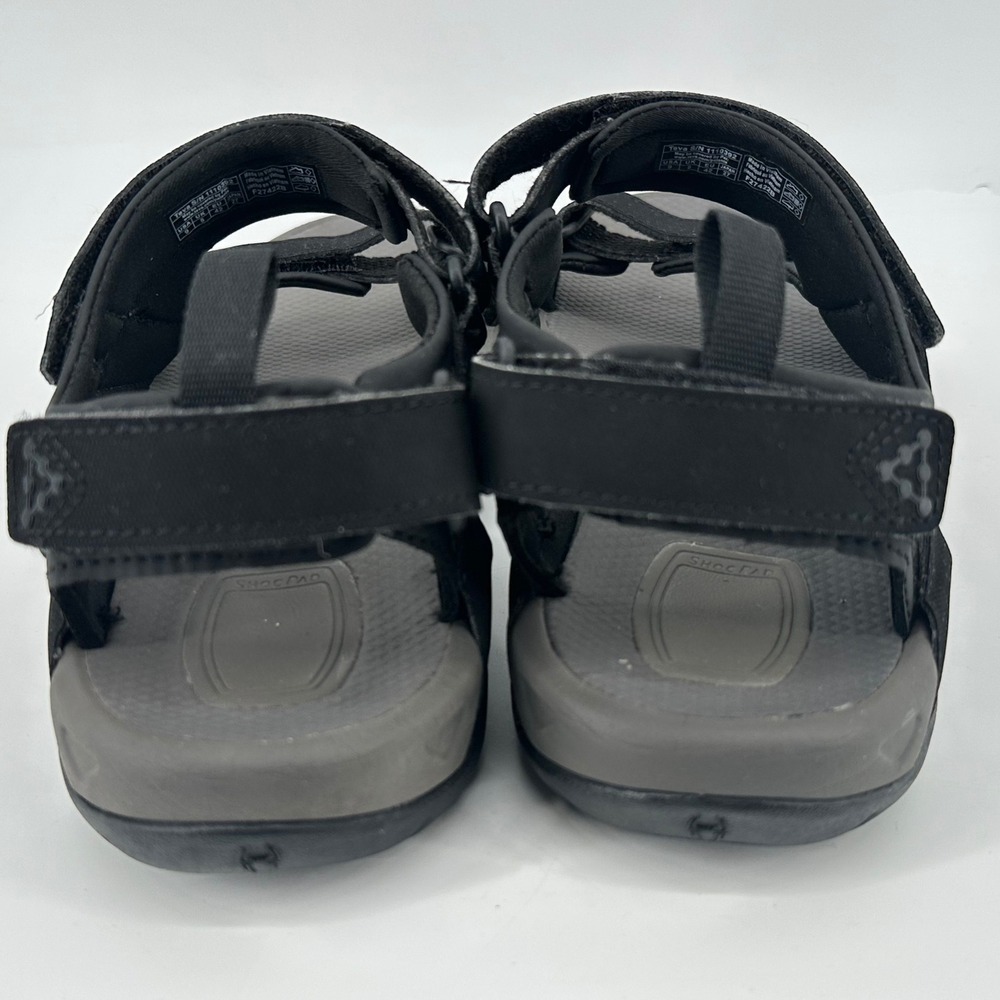 Teva Terra Fi 5 Universal Sandals Men Size 9 Black Grey 1110392 Gorpcore Hiking - Picture 4 of 9